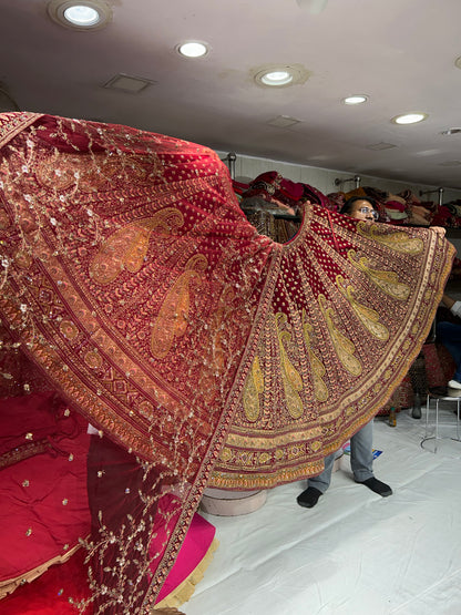 Lovely Red Lehenga 🥰