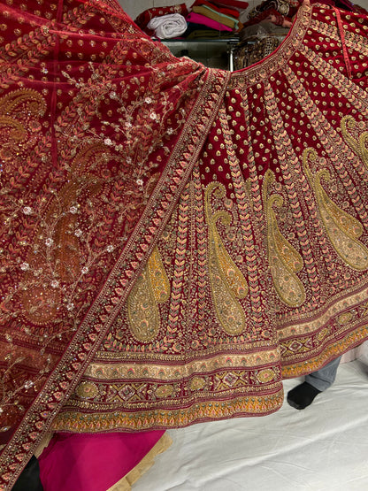 Lovely Red Lehenga 🥰