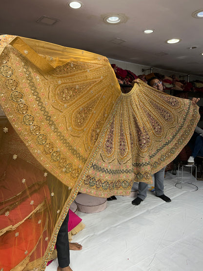 Stylish yellow Lehenga 🥰