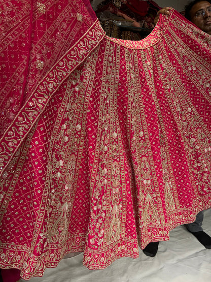 Astonishing pink Lehenga 🥰