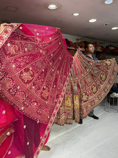 Extraordinary pink Lehenga 🥰