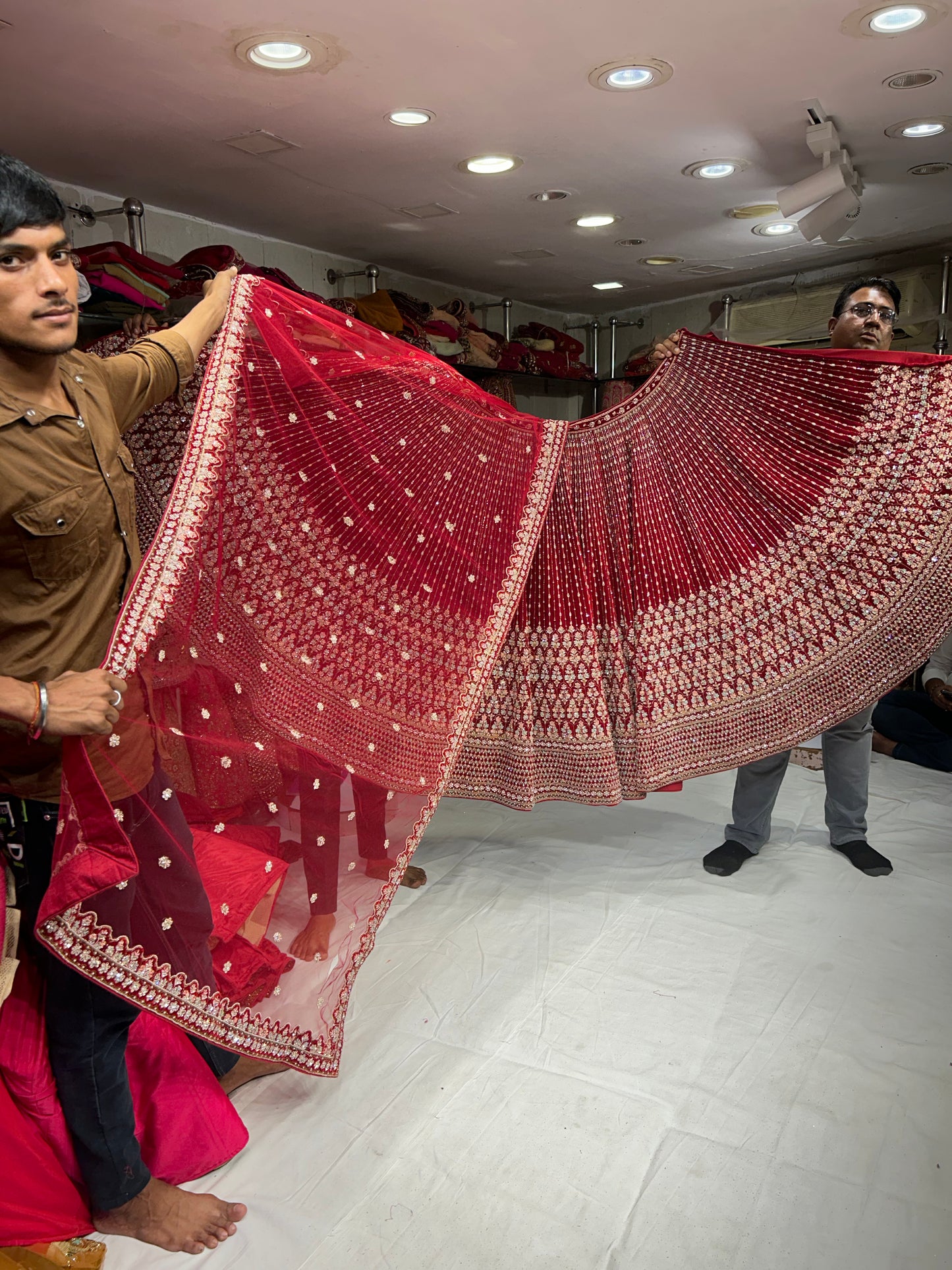 Gorgeous Red Lehenga 🥰