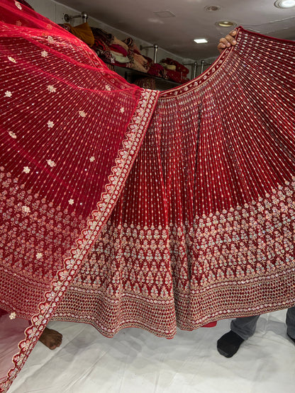 Gorgeous Red Lehenga 🥰