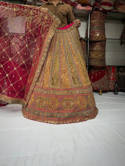 Stunning Red Lehenga 🥰