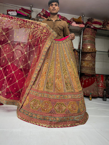 Stunning Red Lehenga 🥰