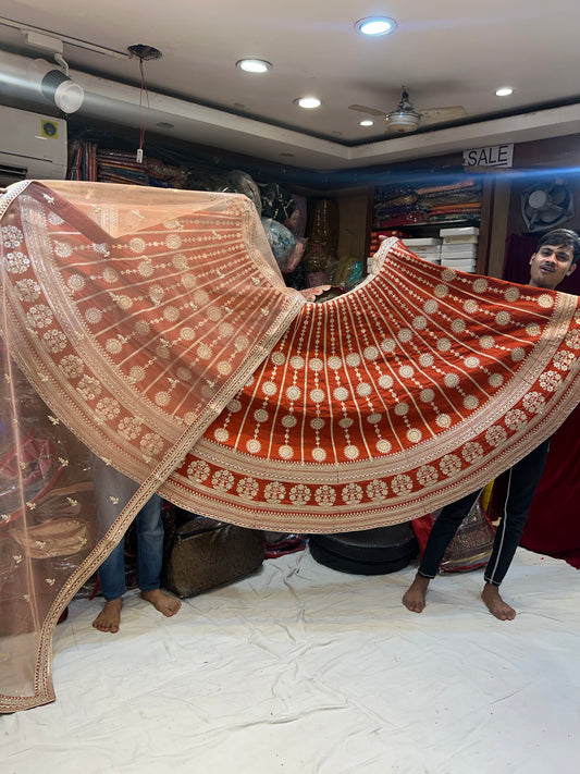 Blogbuster orange Lehenga 🥰