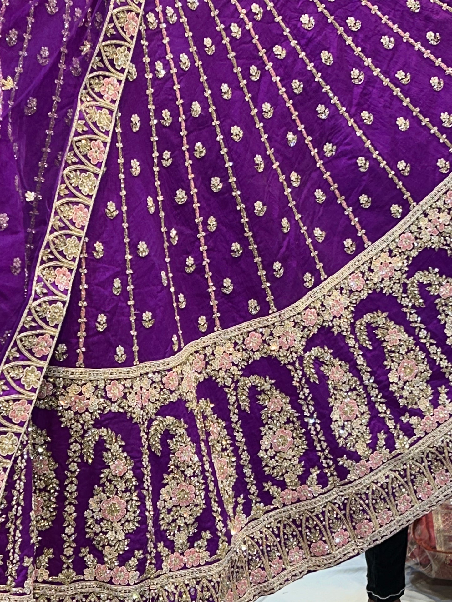 Awesome purple Lehenga