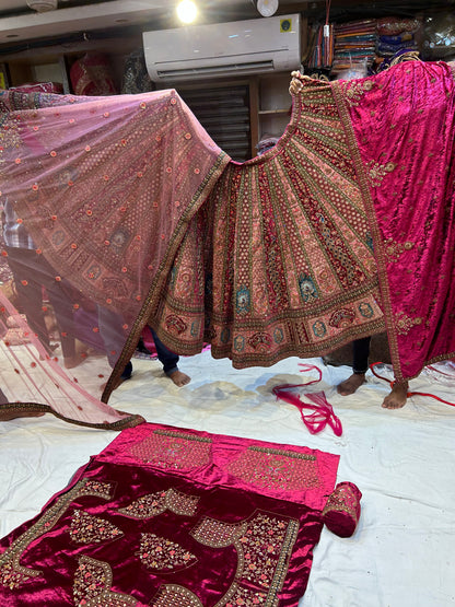 Astonishing pink Lehenga