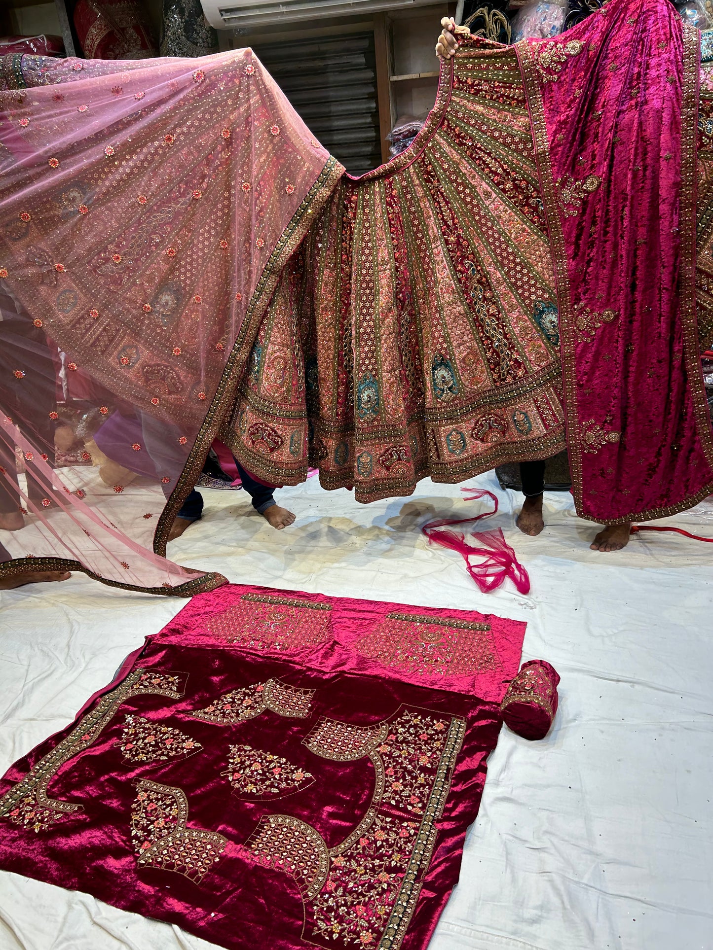 Astonishing pink Lehenga