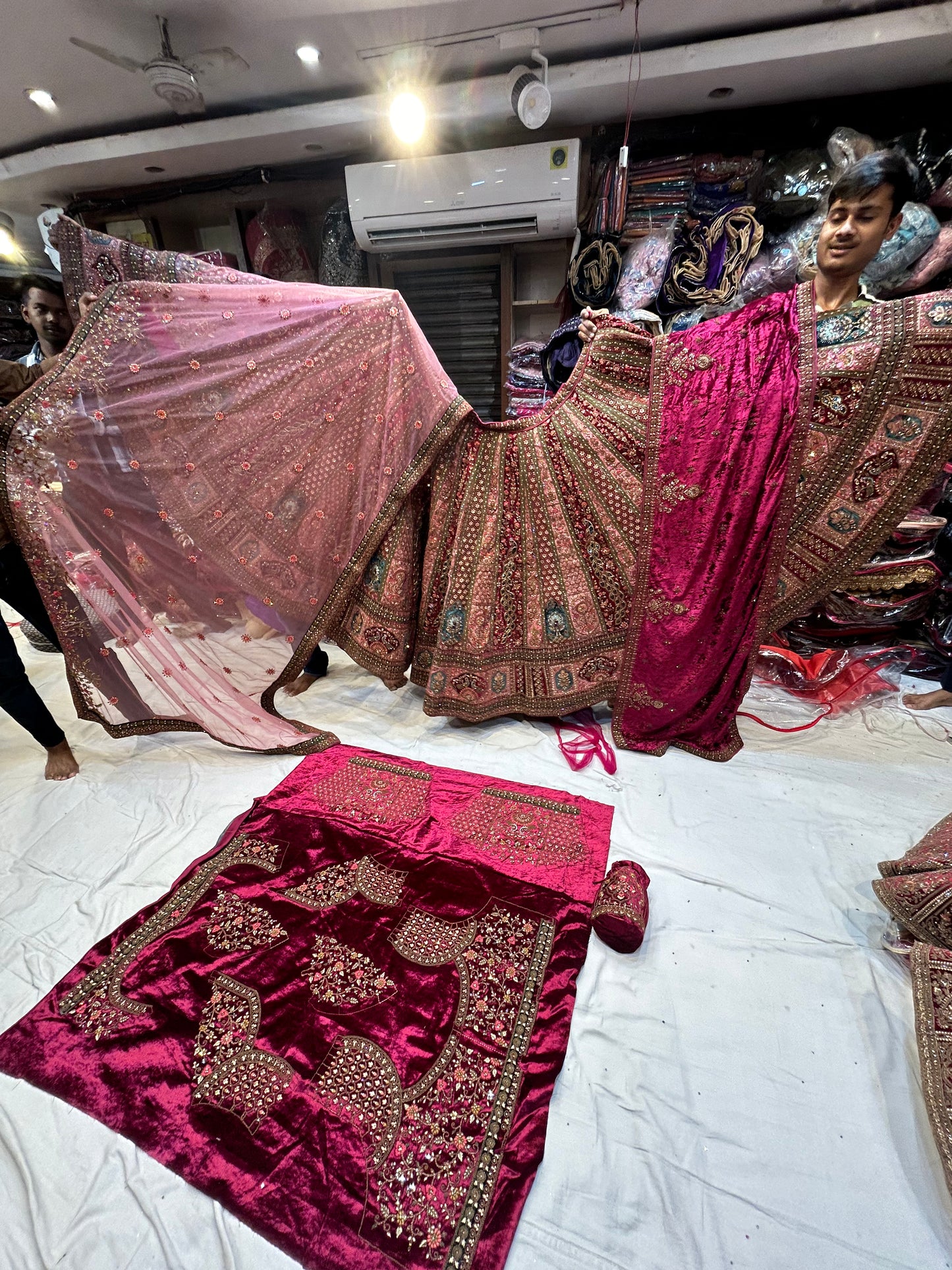 Astonishing pink Lehenga