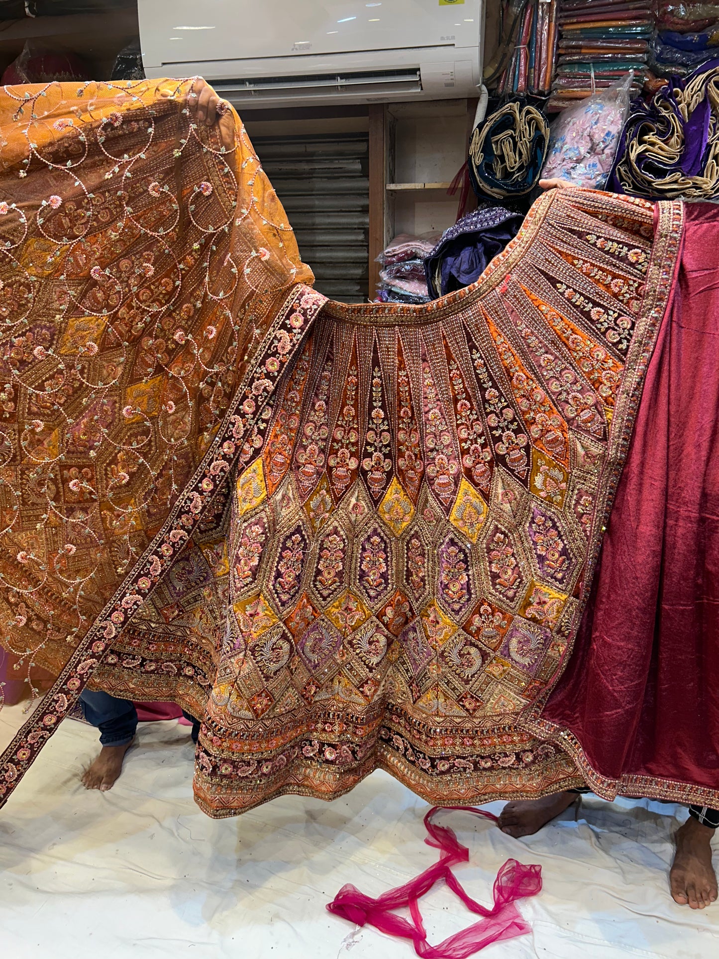 Gajab mustard Lehenga 🥰