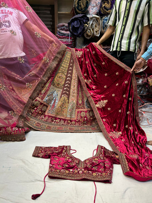 Blogbuster Red Lehenga 🥰