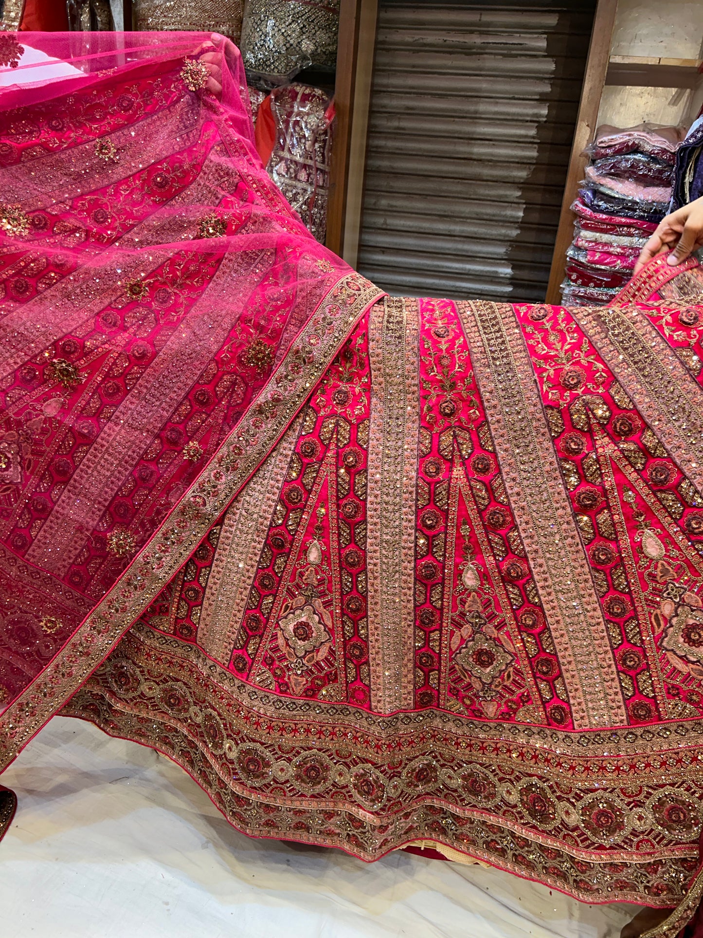 Fabulous pink Lehenga