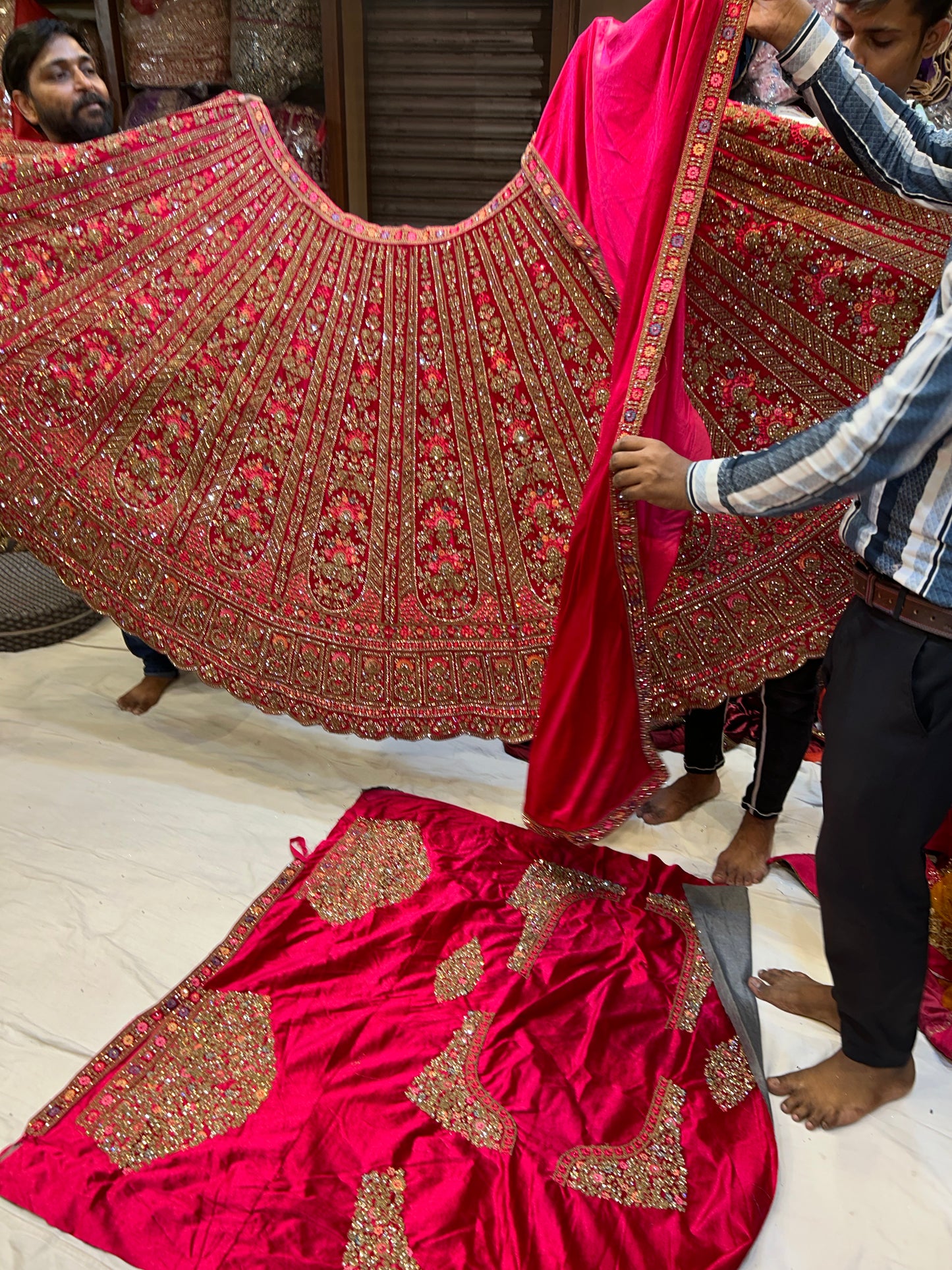 Amazing Red Lehenga