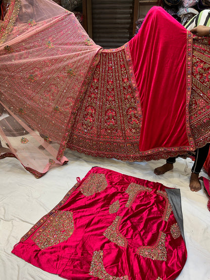 Amazing Red Lehenga