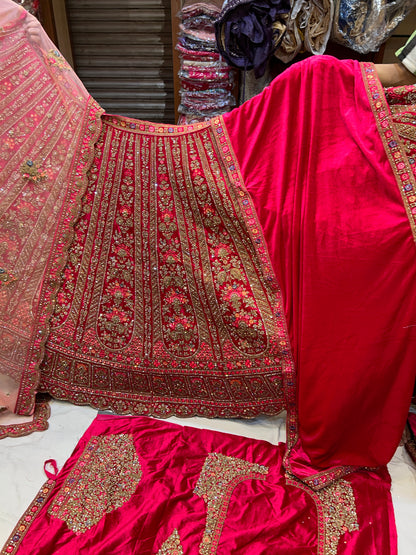 Amazing Red Lehenga