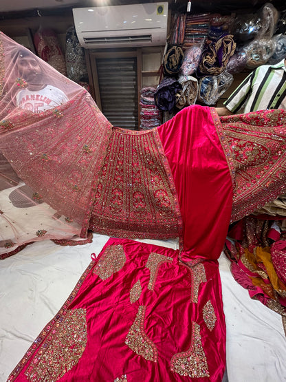 Amazing Red Lehenga