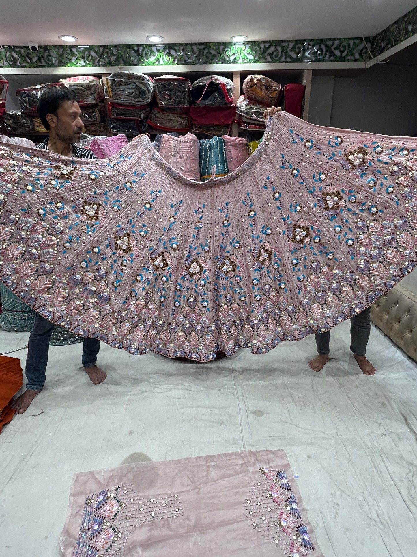 Amazing pink PDP Lehenga 🥰