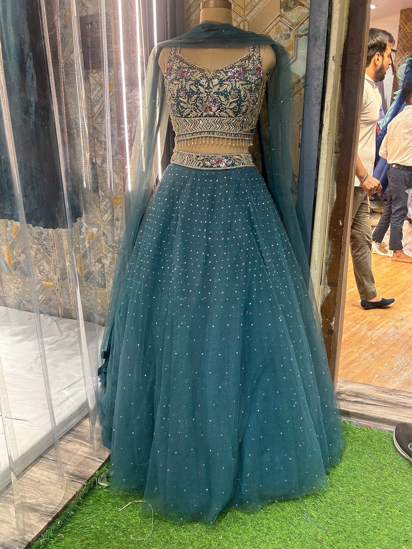 Beautiful Blue Lehenga