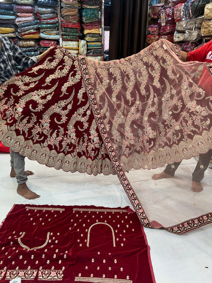 Awesome Red Lehenga