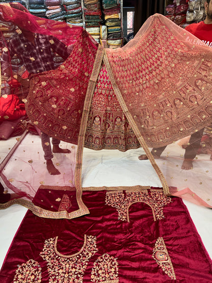 Lovely Red Lehenga 😍