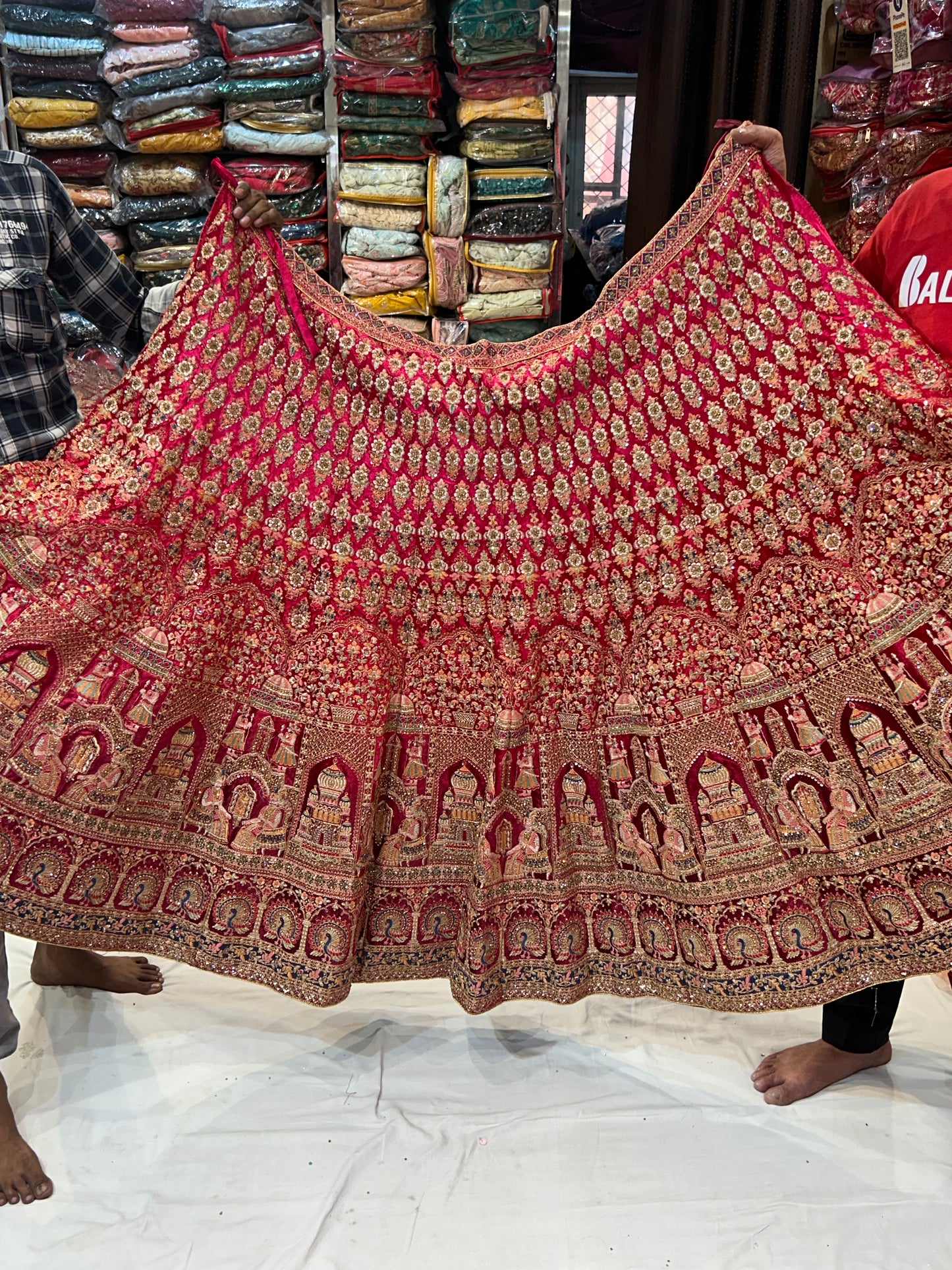 Lovely Red Lehenga 😍