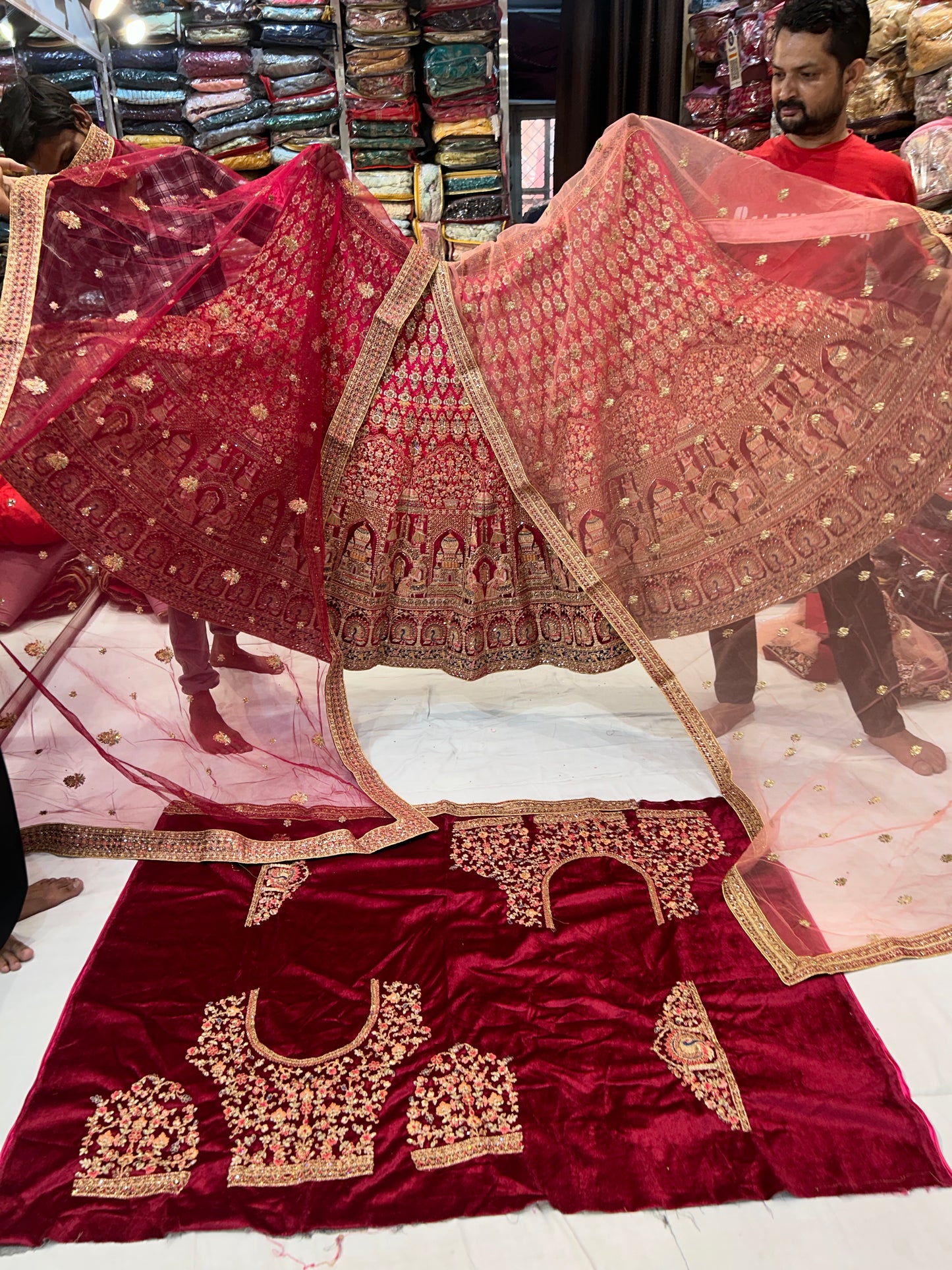 Lovely Red Lehenga 😍