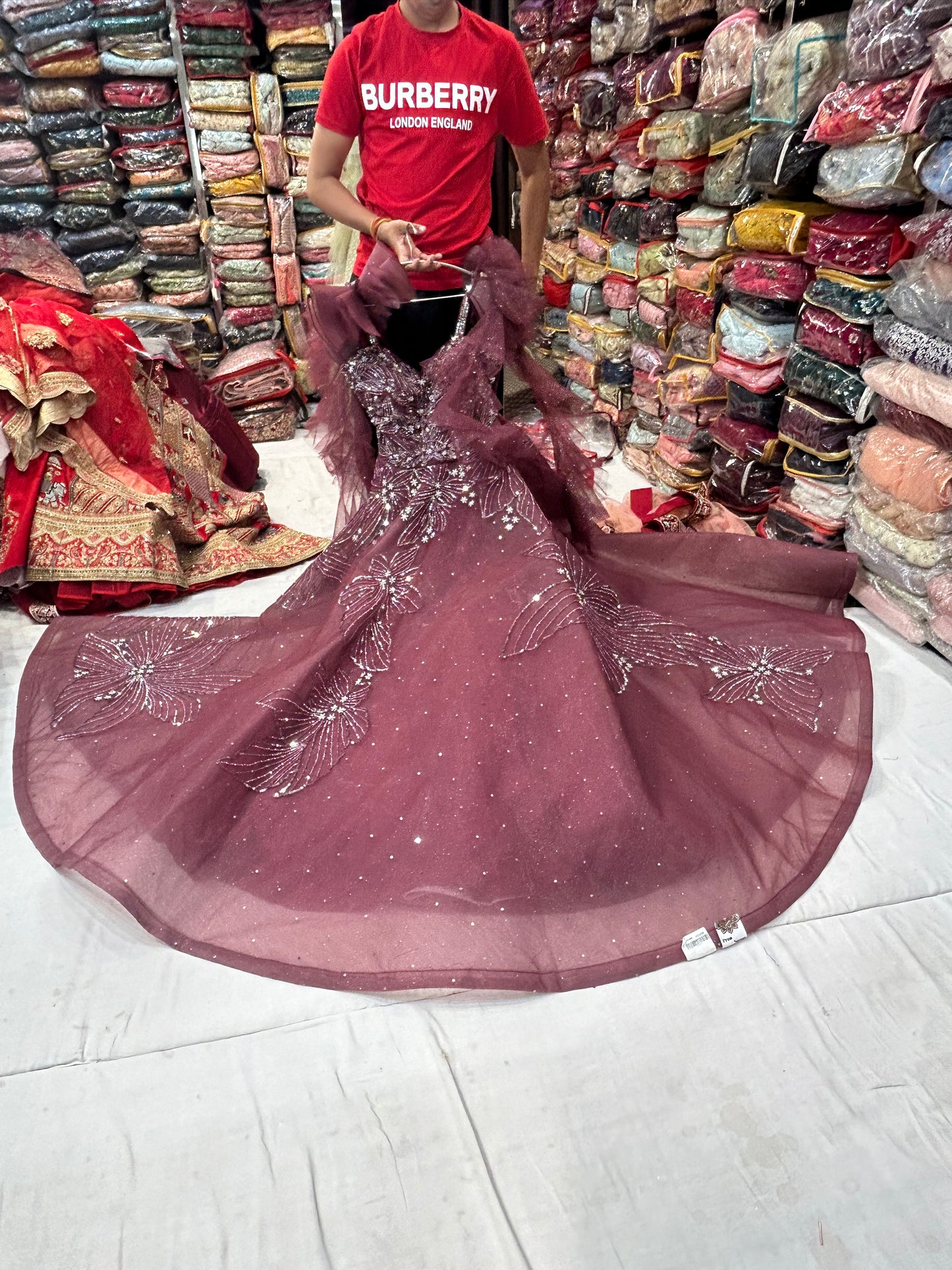 Extraordinary Red Gown 😍