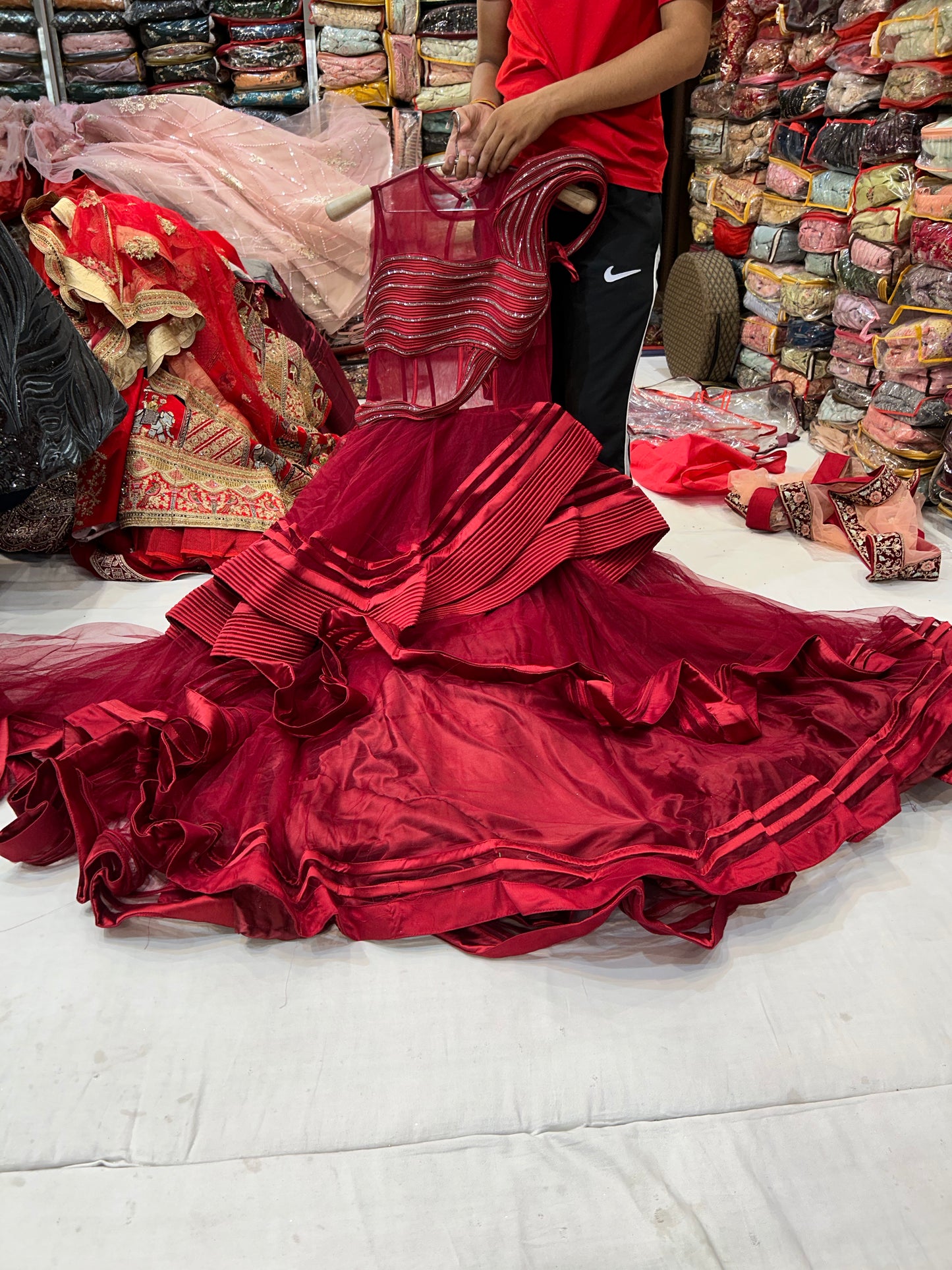 Fabulous  Red Gown 💖