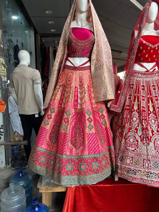 Fantastic Red Lehenga 😍