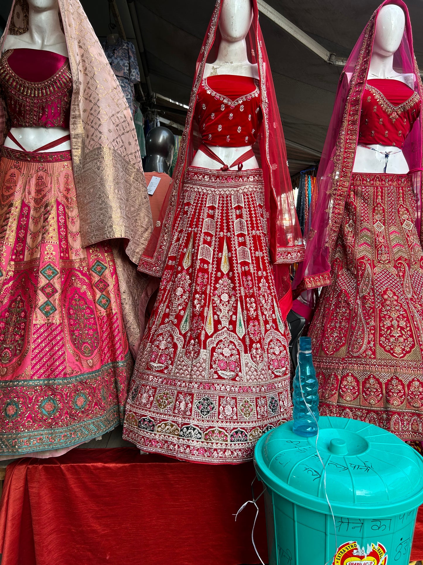 Red Bridal Lehenga