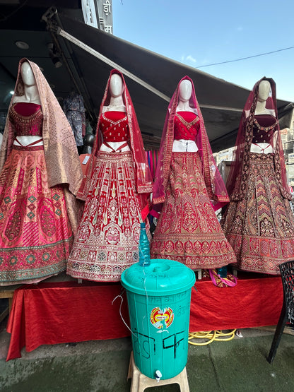 Fabulous Red Lehenga 😍