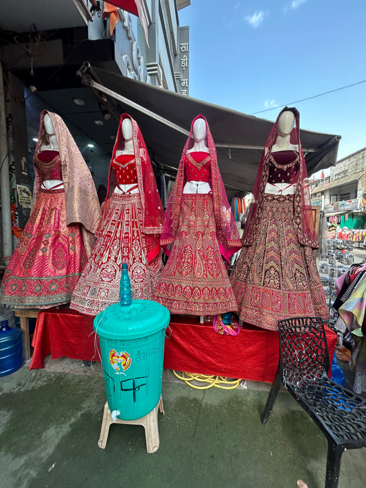 Fabulous Red Lehenga 😍