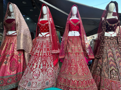 Fabulous Red Lehenga 😍