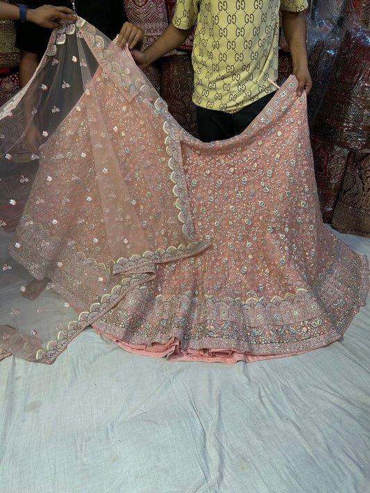 Awesome baby pink Lehenga �