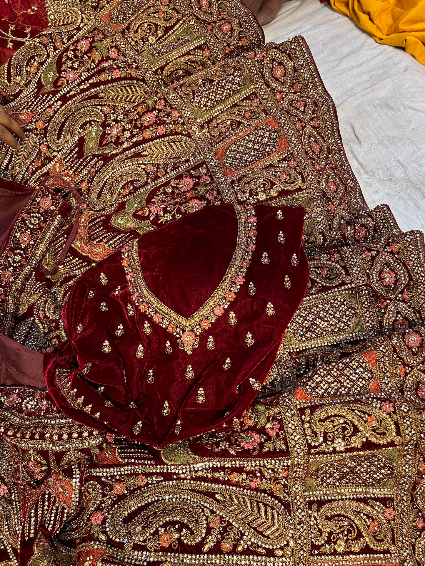 Gajab maroon Lehenga 😍