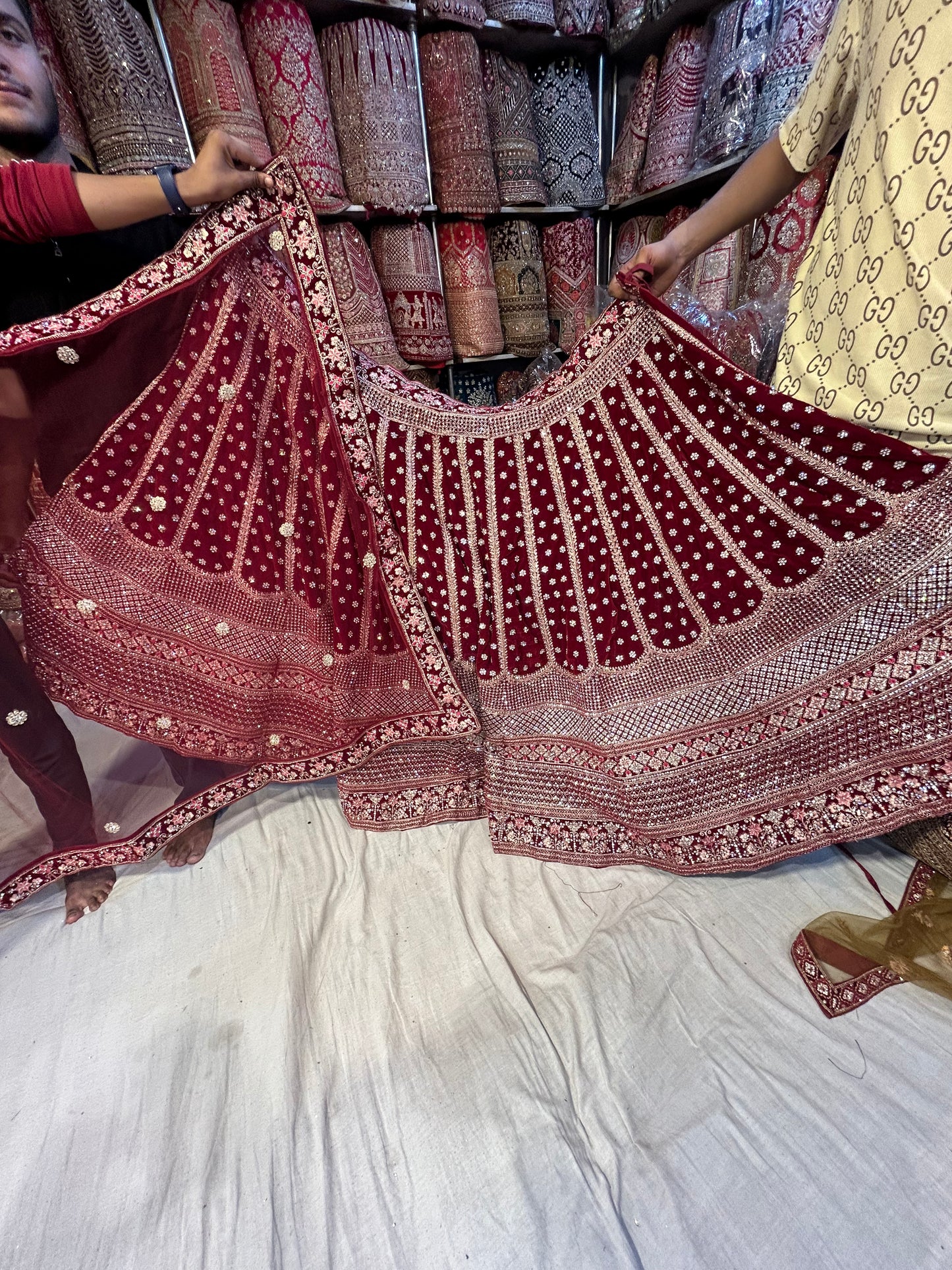 Blogbuster Red Lehenga 😍