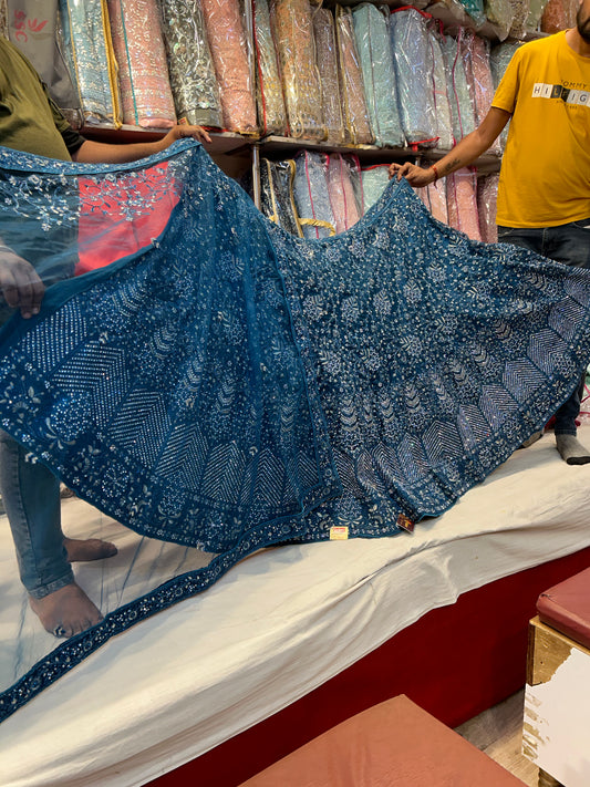 Lovely blue Lehenga s