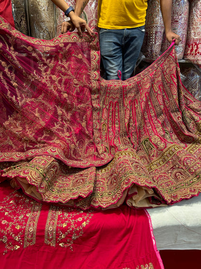 Designer Red Lehenga 😍