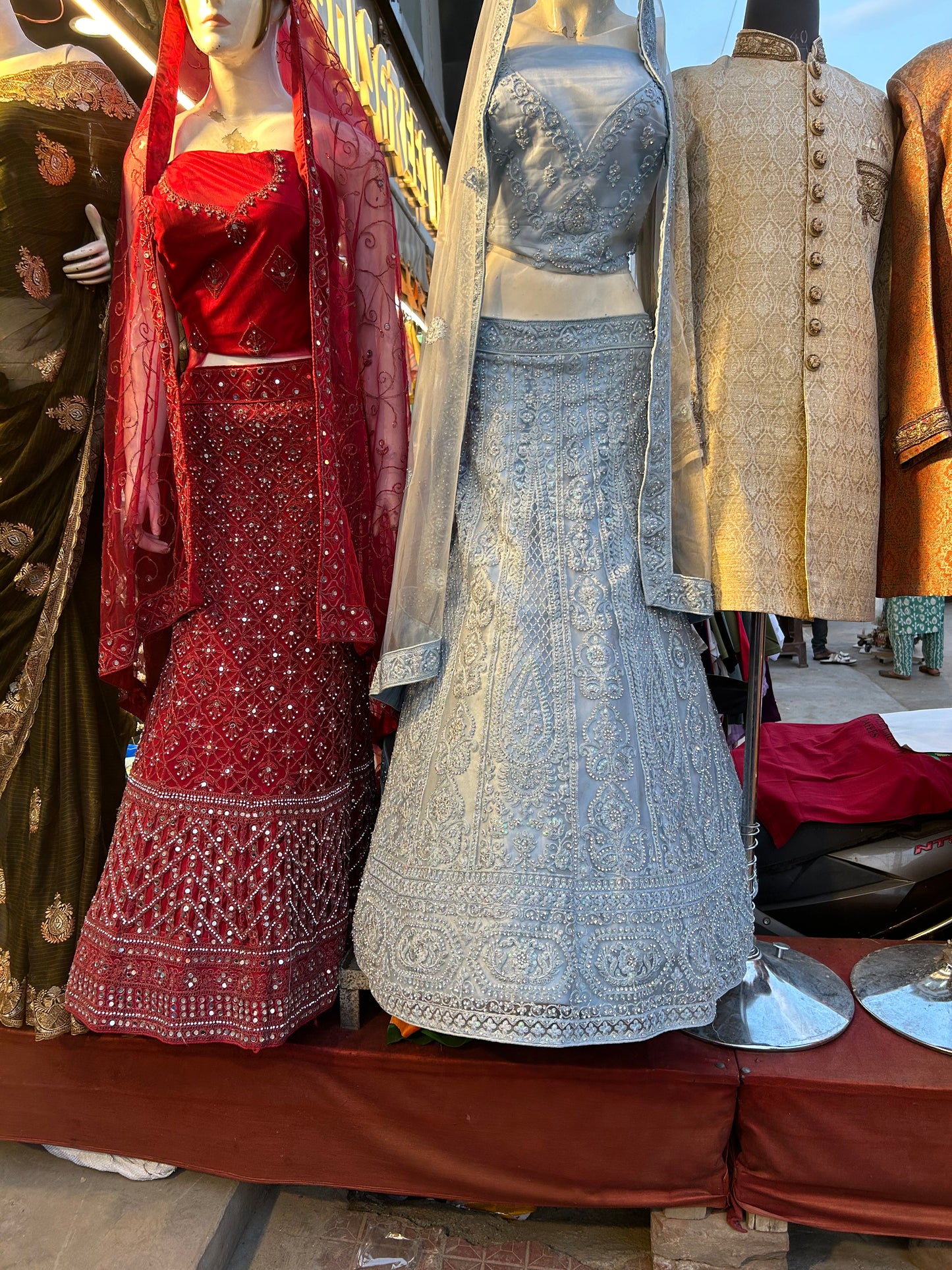 Amazing Red Lehenga 💖