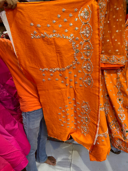 Fantastic Orange Lehenga 😍