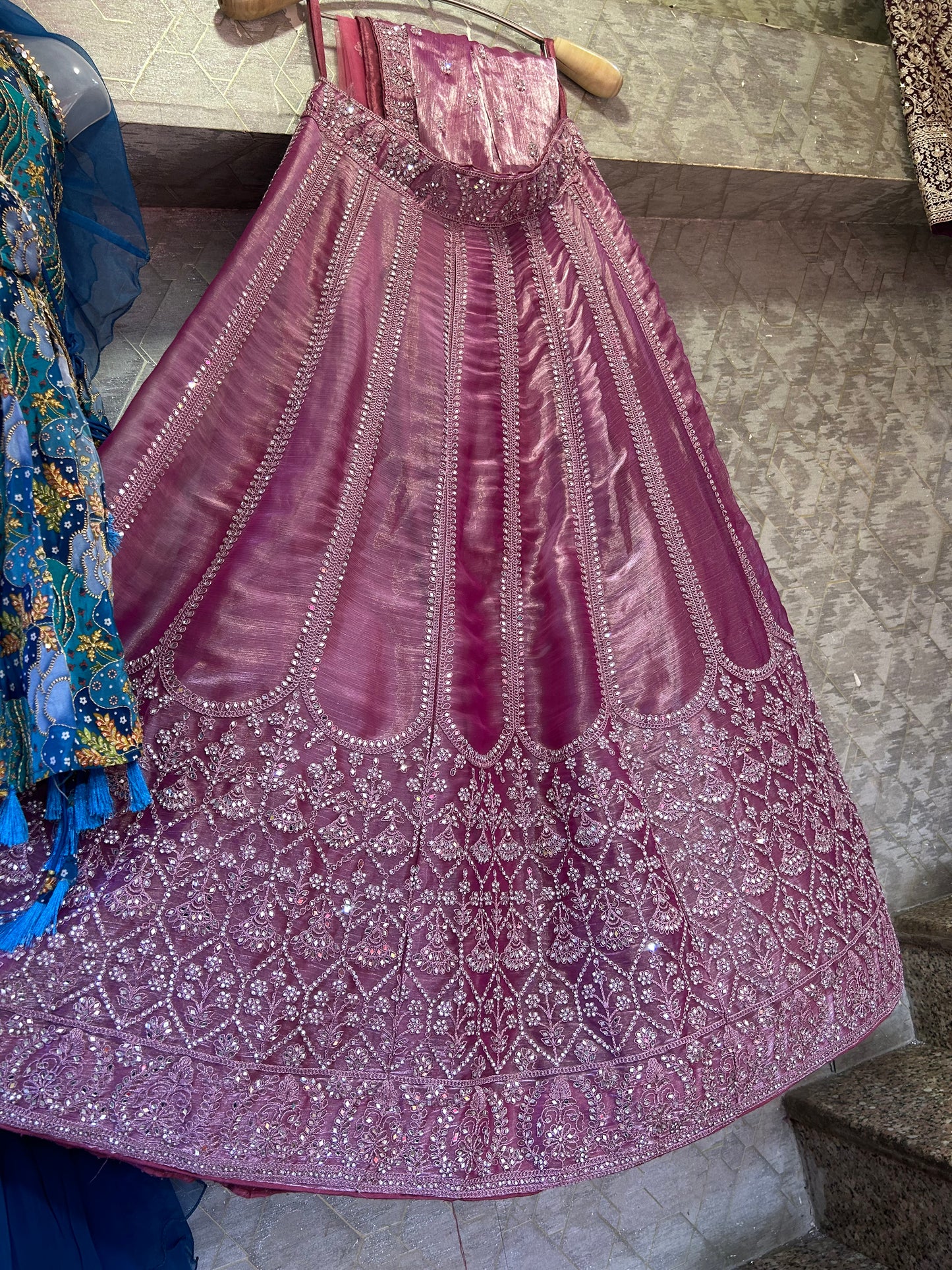 Fabulosa lehenga roja 😍