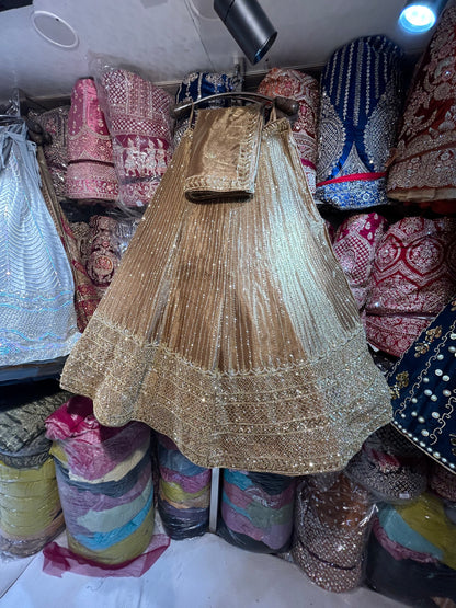 Stunning Golden Lehenga 🥰