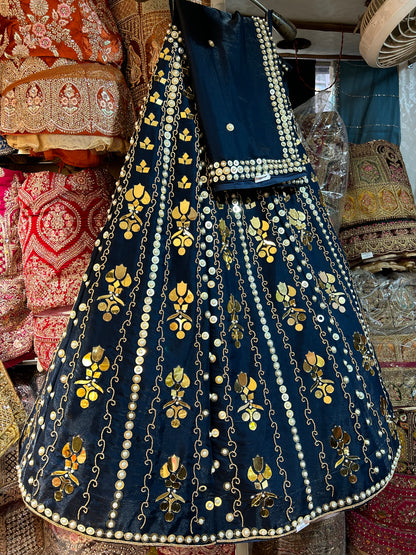 Astonishing blue PDP Lehenga Delhi IN