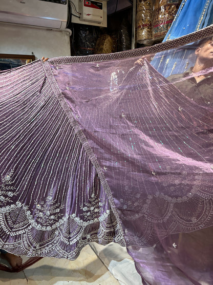 Gajab purple PDP Lehenga