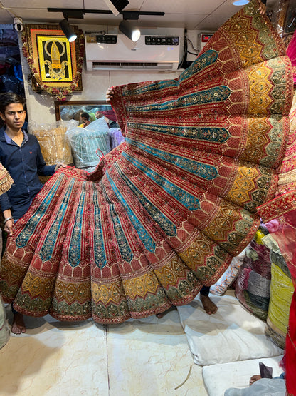 Gorgeous Red Lehenga Delhi