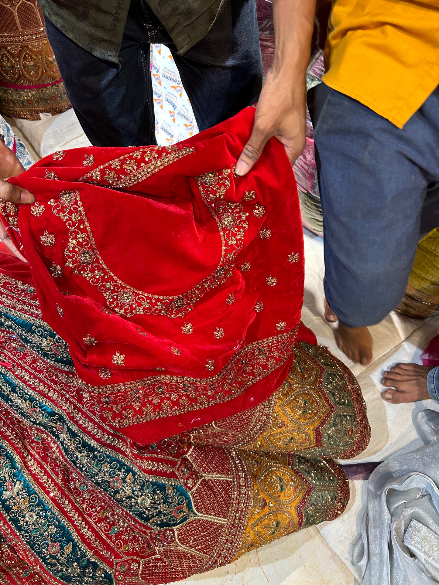 Gorgeous Red Lehenga Delhi