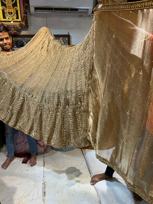 Fabulous Golden Lehenga