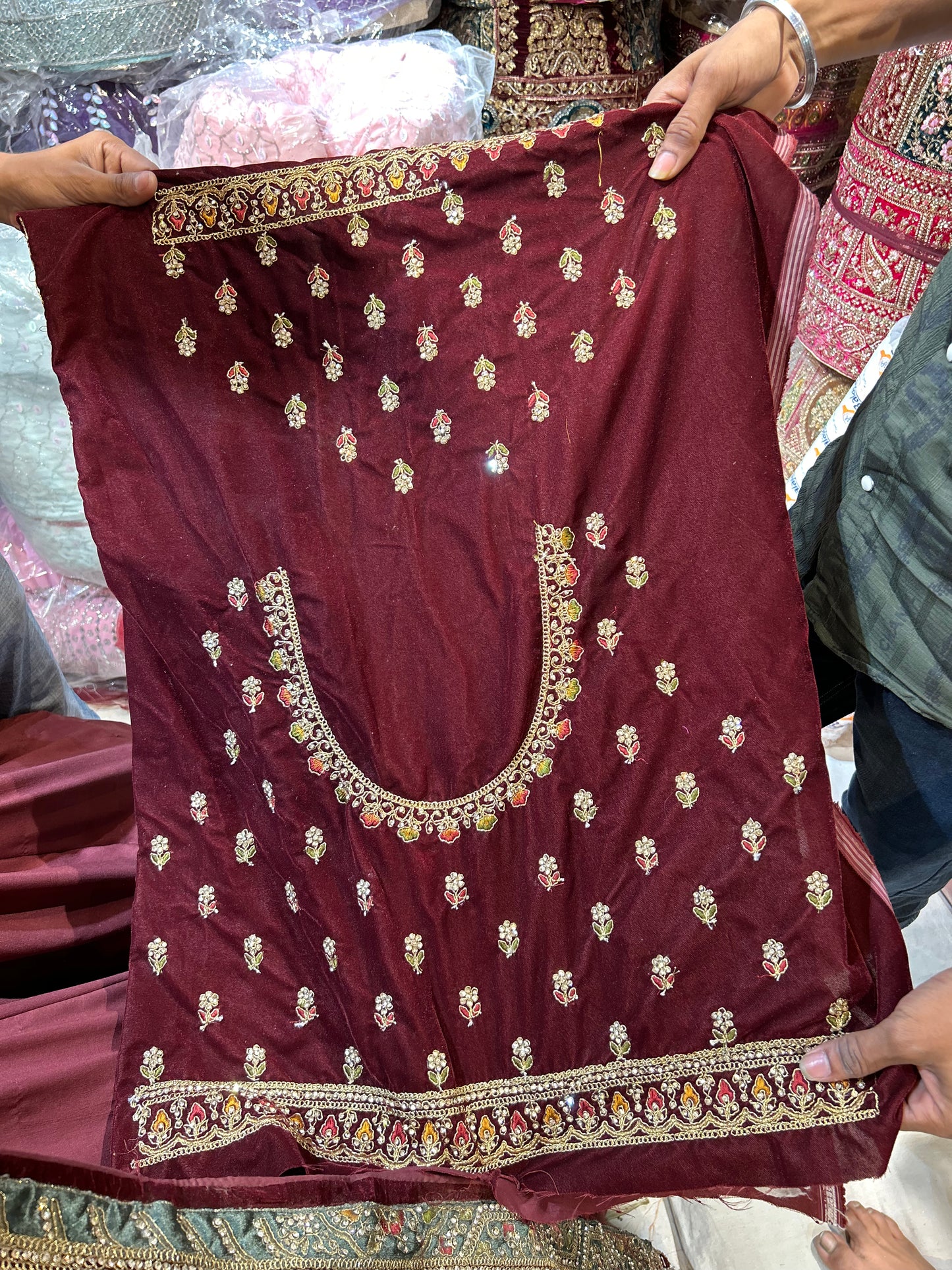 Fantastic maroon Lehenga 💖