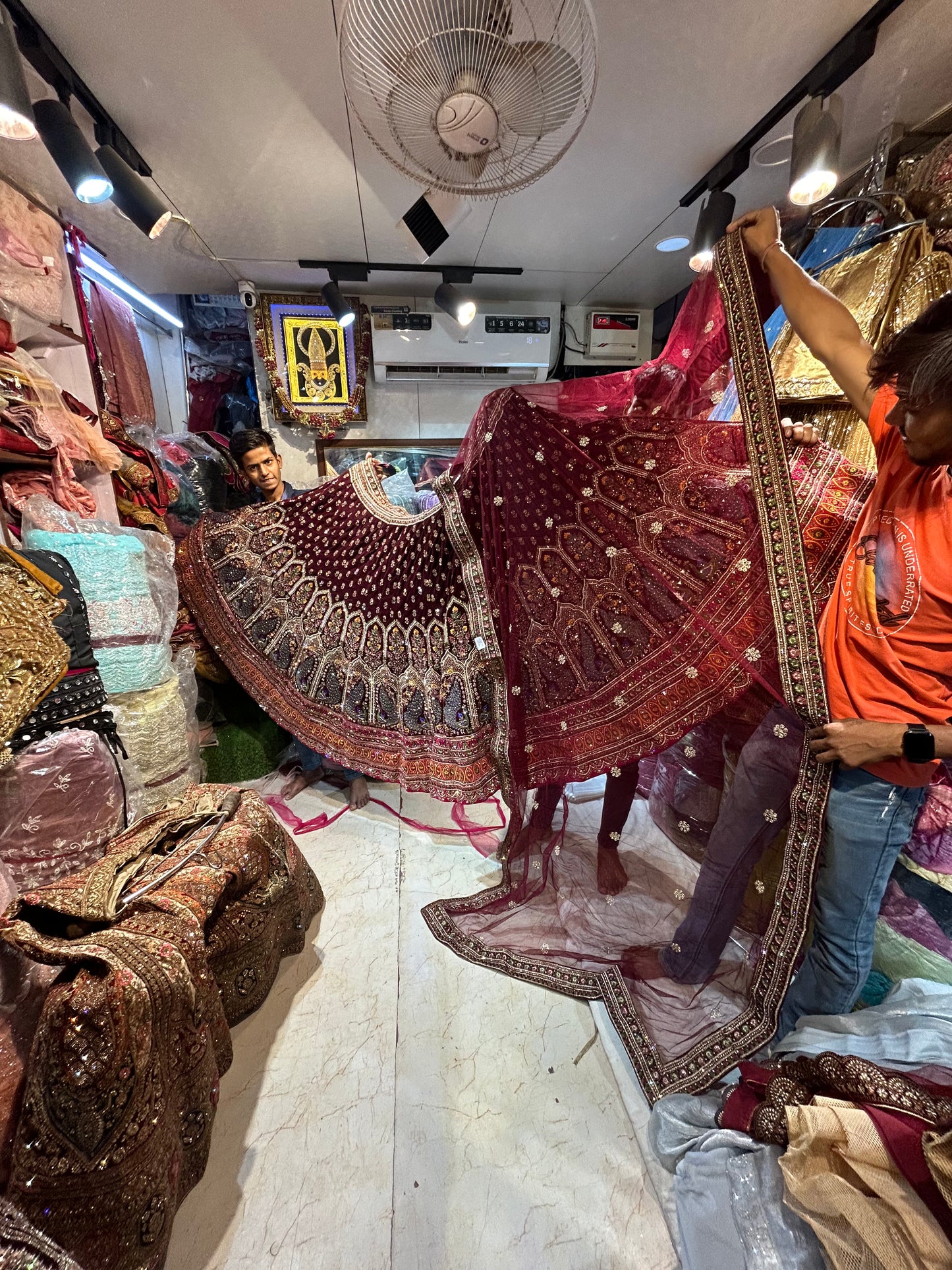 Gajab maroon Lehenga 😍